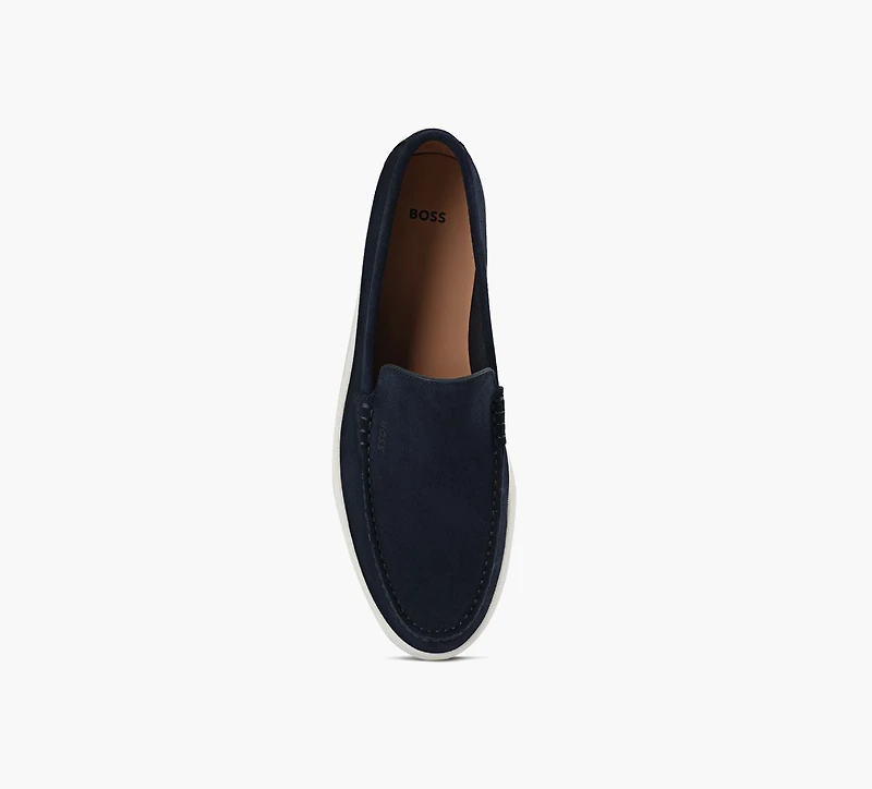 BOSS | MOCASSIN SIENNE BLEU HOMMES