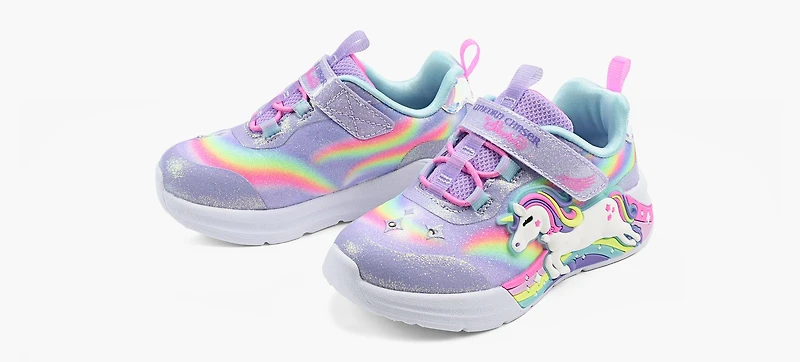 SKECHERS | UNICORN CHASER VIOLET PETIT ENFANT FILLE