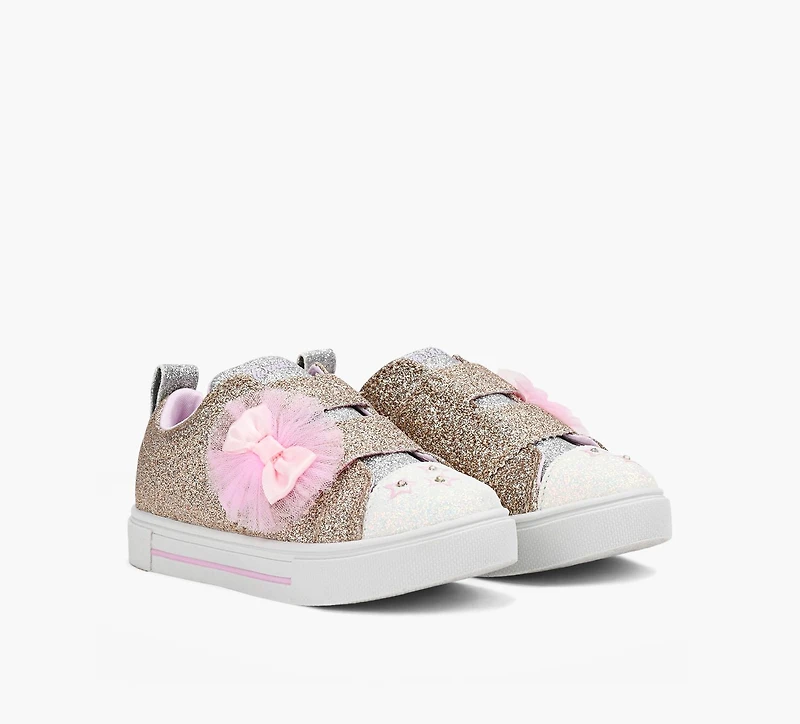 SKECHERS | BASKETS TWINKLE SPARKS PAILLETTES  OR PETIT ENFANT FILLE