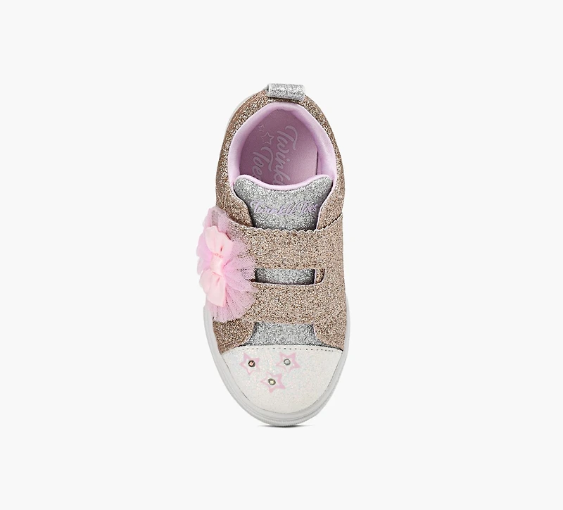 SKECHERS | BASKETS TWINKLE SPARKS PAILLETTES  OR PETIT ENFANT FILLE
