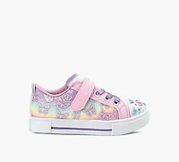 SKECHERS | BASKETS TWINKLE TOES SPARKS ROSE PALE PETIT ENFANT FILLE
