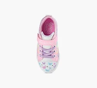 SKECHERS | BASKETS TWINKLE TOES SPARKS ROSE PALE PETIT ENFANT FILLE
