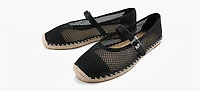 MICHAEL KORS | ESPADRILLE BALLERINE LYNN NOIR FEMMES