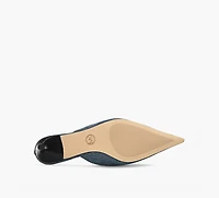 MICHAEL KORS | MULE À TALON KASIA BLEU FEMMES