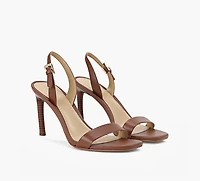 MICHAEL KORS | SANDALE À TALON KASIA TAN FEMMES