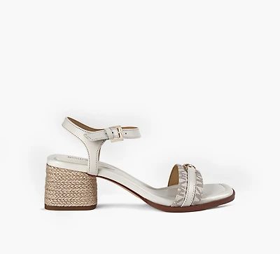 MICHAEL KORS | SANDALE MANDY MID BEIGE FEMMES