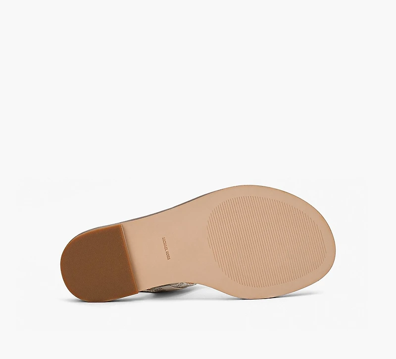 MICHAEL KORS | SANDALE TONG MANDY BEIGE FEMMES