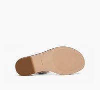MICHAEL KORS | SANDALE TONG MANDY BEIGE FEMMES