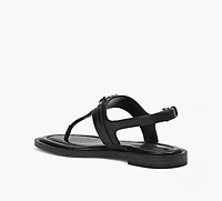 MICHAEL KORS | SANDALE TONG MANDY NOIR FEMMES