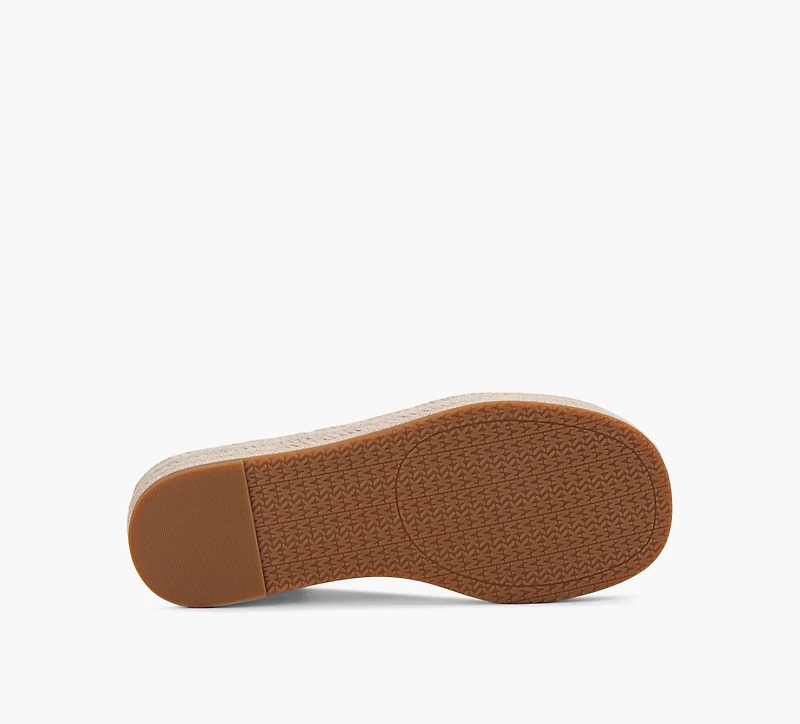 MICHAEL KORS | SANDALE ESPADRILLE LYNN NOIR FEMMES