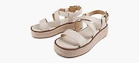 MICHAEL KORS | SANDALE ESPADRILLE LYNN BEIGE FEMMES
