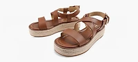 MICHAEL KORS | SANDALE ESPADRILLE LYNN TAN FEMMES