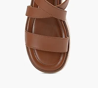 MICHAEL KORS | SANDALE ESPADRILLE LYNN TAN FEMMES