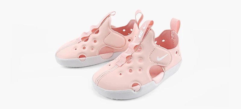 NIKE | SANDALE SUNRAY PROTECT 4 ROSE PALE BÉBÉ & BAMBIN FILLE