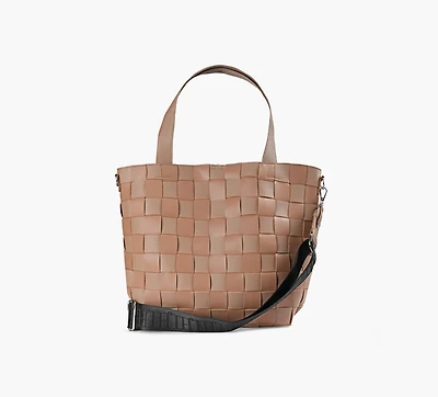 ILSE JACOBSEN | FOURRE-TOUT CARRÉ TRESSÉ | BEIGE | FEMMES