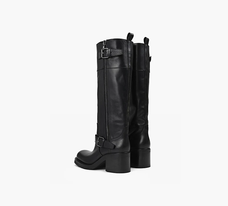 ELENA IACHI | BOTTE FLUORITE NOIR FEMMES