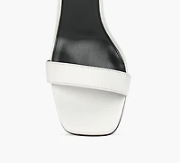 MICHAEL KORS | SANDALE À TALON MERRIAM BLANC FEMMES
