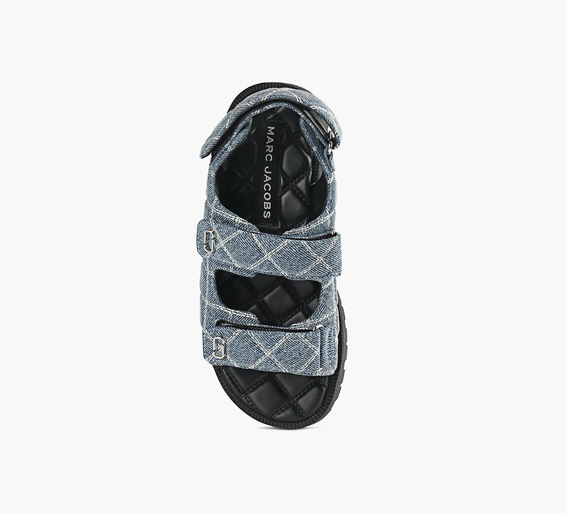 MARC JACOBS | SANDALE THE J STRAP SPORT BLEU FEMMES