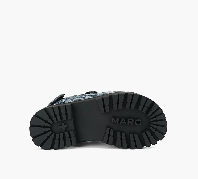 MARC JACOBS | SANDALE THE J STRAP SPORT BLEU FEMMES