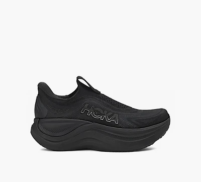 HOKA | BASKET SANS LACETS SKYWARD NOIR FEMMES