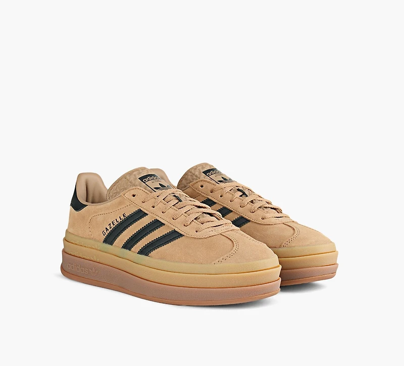 ADIDAS | BASKET GAZELLE BOLD BEIGE FEMMES