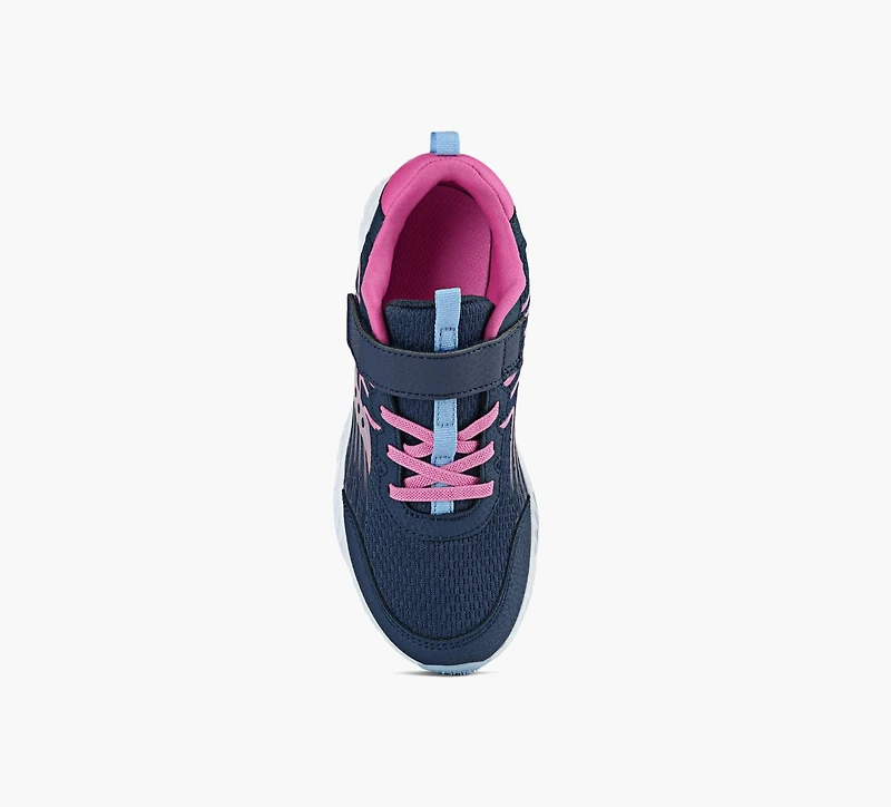 SAUCONY | BASKET WIND 3.0 BLEU GRAND ENFANT FILLE