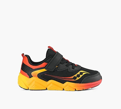SAUCONY | BASKET FLASH LE NOIR GRAND ENFANT GARCON