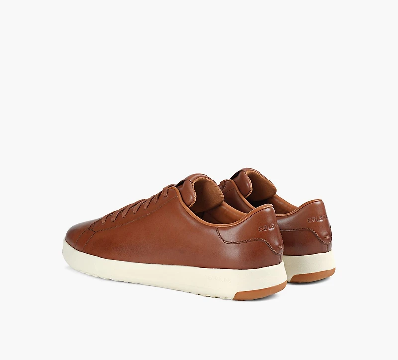 COLE HAAN | BASKET GRANDPRO TENNIS - LARGEUR LARGE BRUN HOMMES
