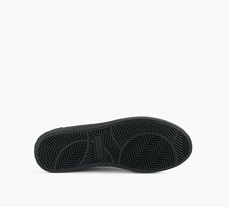 LACOSTE | BASKET POWERCOURT GRAPHIC NOIR HOMMES