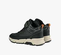 GEOX | FLEXYPER PLUS NOIR GRAND ENFANT GARCON