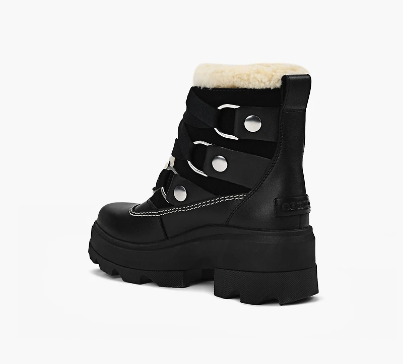 SOREL | BOTTE CONFORTABLE JOAN FRWD IMPERMÉABLE NOIR FEMMES
