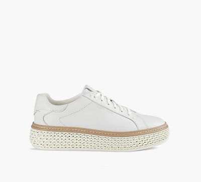 COLE HAAN | BASKET GRANDPRØ SKYWEAVE BLANC FEMMES