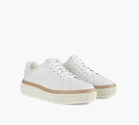 COLE HAAN | BASKET GRANDPRØ SKYWEAVE BLANC FEMMES