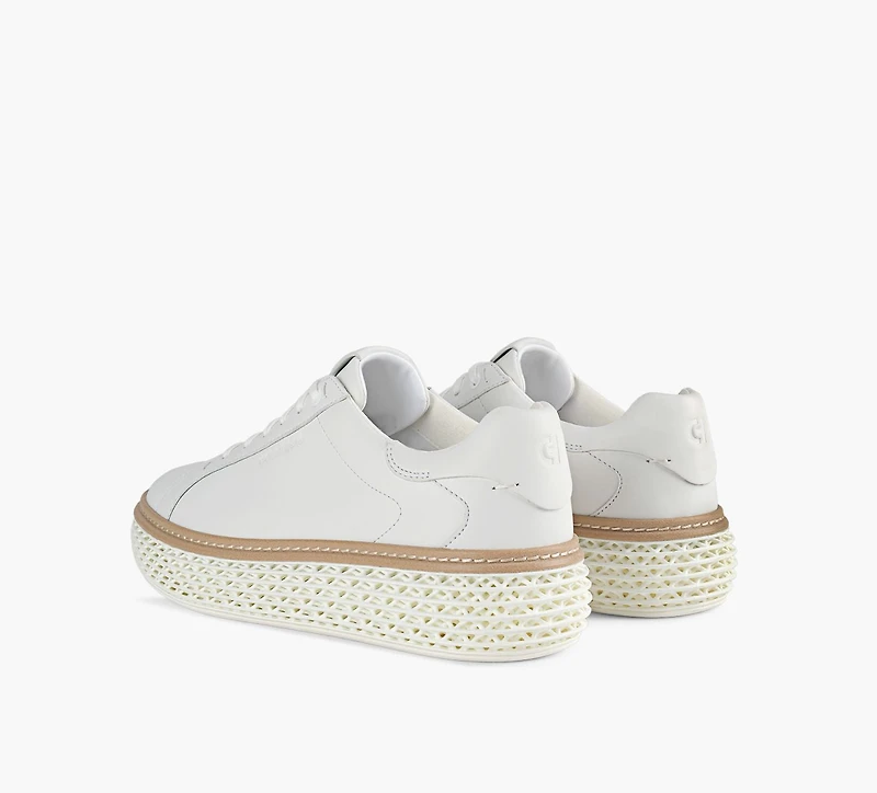 COLE HAAN | BASKET GRANDPRØ SKYWEAVE BLANC FEMMES