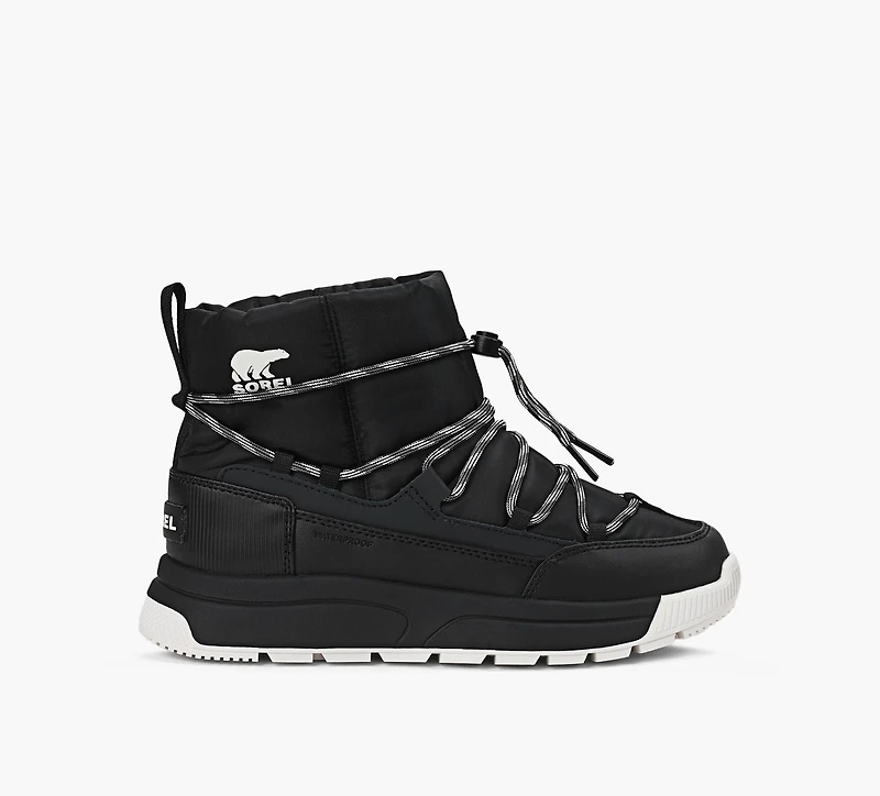 SOREL | BOTTE À ENFILER IMPERMÉABLE WHITNEY III NOIR FEMMES