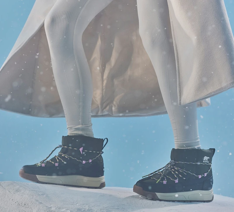 SOREL | BOTTE À ENFILER IMPERMÉABLE WHITNEY III  KHAKI FEMMES