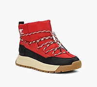 SOREL | BOTTE À ENFILER IMPERMÉABLE WHITNEY III  ROUGE FEMMES