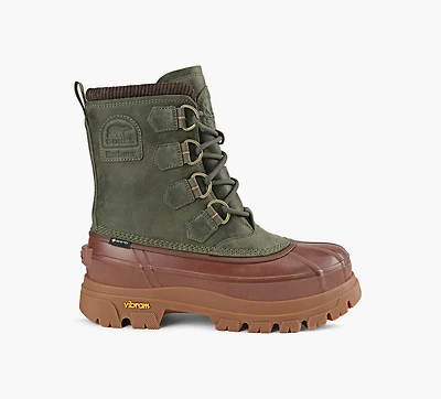 SOREL | BOTTE X BARBOUR CARIBOU HORIZON GTX KHAKI FEMMES