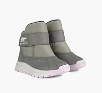 SOREL | WHITNEY™ III À SANGLE IMPERMÉABLE MI-HAUTE GRIS BÉBÉ & BAMBIN FILLE
