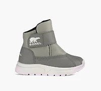 SOREL | WHITNEY™ III À SANGLE IMPERMÉABLE MI-HAUTE GRIS PETIT ENFANT FILLE