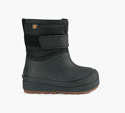 BOGS | BOTTE COQUILLE DE NEIGE BÉBÉ NOIR & BAMBIN UNISEXE