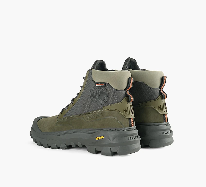PALLADIUM | BOTTE PALLARIDER SC WP+ KHAKI HOMMES