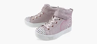 SKECHERS | BASKETS HEART STEPS ROSE DORÉ GRAND ENFANT FILLE
