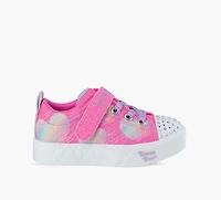 SKECHERS | BASKETS HEART STEPS - COEURS FUCHSIA PETIT ENFANT FILLE