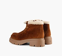 STUART WEITZMAN | CHUKKA EN PEAU RETOURNÉE HUDSON TAN FEMMES