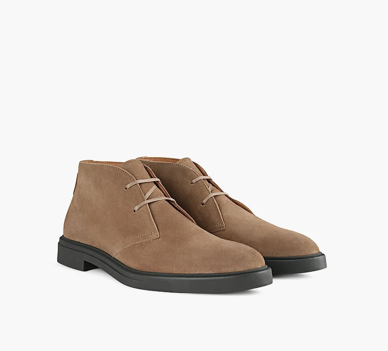 BOSS | BOTTINE DÉSERT CALEV TAUPE HOMMES
