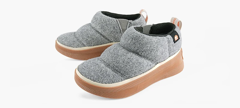 SOREL | OUT N ABOUT™ IV BOTTES CLASSIQUES IMPERMÉABLES GRIS GRAND ENFANT FILLE