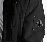 MOOSE KNUCKLES | MANTEAU JACQUES BUNNY NOIR HOMMES