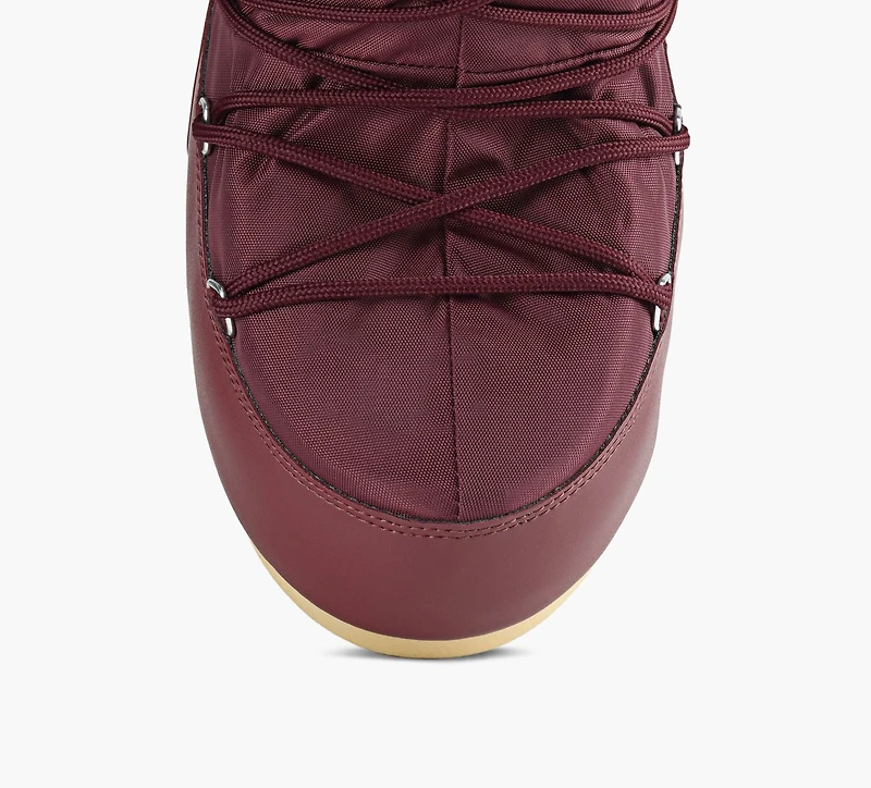MOON BOOT | BOTTES ICON EN NYLON BOURGOGNE FEMMES