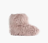 UGG | BOTTE COURTE CLASSIC FLUFF MOMMA MONGOLIAN ROSE PALE FEMMES